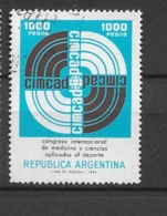 ARGENTINA   1981 International Congress On Medicine And Sciences Applied To Sport   Ø - Oblitérés