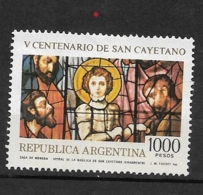 ARGENTINA  1981 The 500th Anniversary Of The Death Of Saint Cayetano, Founder Of Teatino Order * - Used Stamps