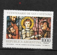 ARGENTINA  1981 The 500th Anniversary Of The Death Of Saint Cayetano, Founder Of Teatino Order * - Used Stamps