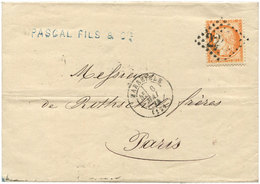 France : N°38d Obl. Sur Lettre - Other & Unclassified