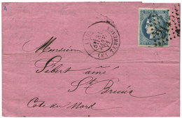 France : N°46B Obl. Sur Lettre - Other & Unclassified