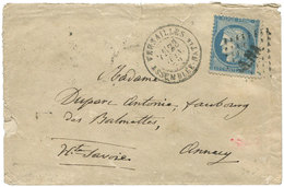 France : N°60A Obl. Sur Lettre - Other & Unclassified