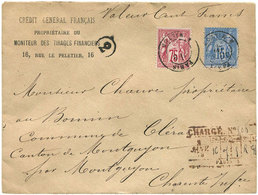 France : N°71 Et 90 Obl. Sur Lettre - Other & Unclassified