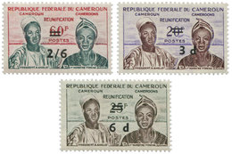 Cameroun : N°332/334** - Other & Unclassified