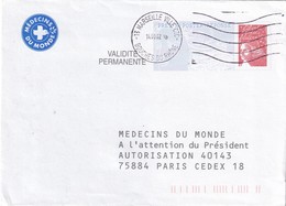 FRANCE P.A.P. REPONSE MARSEILLE   2002 - Listos Para Enviar: Respuesta /Luquet