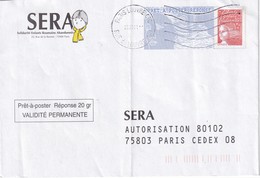 FRANCE P.A.P. REPONSE PARIS  2001 - Listos Para Enviar: Respuesta /Luquet