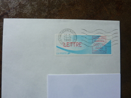 1990 PARIS  BONNE NOUVELLE Sur Lettre (adresse Cachée) - 1988 « Comète »