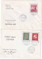 SARRE LOT DE 2 FDC - Covers & Documents