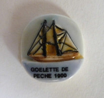 FEVE PRIME 1993 VOILIER GOELETTE DE PECHE 1900 BATEAU - Storia