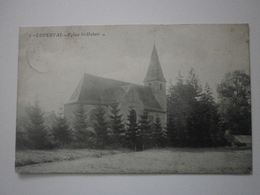 Belgique. Loverval, église Saint Hubert (1805) - Gerpinnes