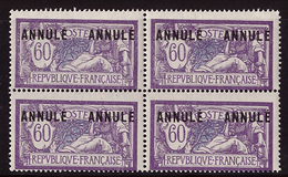 -France 144 CI 1** Specimen Bloc De 4 - Specimen