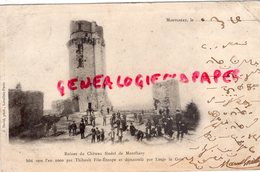 91- MONTLHERY- RUINES DU CHATEAU - A CAMILLE QUERE LIMOGES - STENO - Montlhery