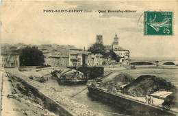 GARD  PONT SAINT ESPRIT  Quai Bonnefoy Sibour - Pont-Saint-Esprit