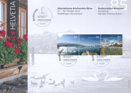 Z250 Mit Auslandpoststempel - Internationlae Briefmarkenbörse SINDELFINGEN - Covers & Documents