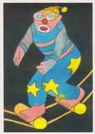 Cpm 1741/225 ERGON - Homme - Équilibriste - Clown - Cirque - Illustrateurs - Illustrateur - Ergon