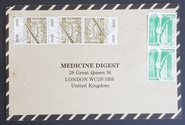 1984, EGYPT, Medicine Digest, Carte Response, Alexandria - London - Storia Postale