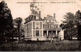 CHATEAUNEUF SUR SARTHE CHATEAU DE LA VEROUILLIERE - Chateauneuf Sur Sarthe