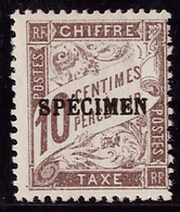 -France Taxe 29 CI 2** Specimen - Specimen