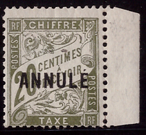 -France Taxe 31 CI 1** Specimen - Specimen