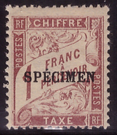 -France Taxe 40 CI 2** Specimen - Specimen