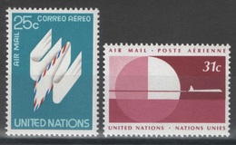 Nations Unies (New York) - YT PA 22-23 ** MNH - 1977 - Luftpost