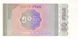Delcampe - 50 Pyas Burma UNC - Myanmar