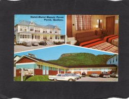 86960    Canada,  Perce,   Quebec,    Hotel-Motel Manoir,  VGSB  1966 - Percé