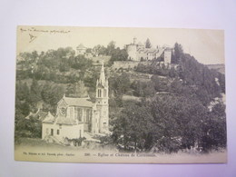 GP 2019 - 1467  Eglise Et Château De  CORNUSSON  (Tarn-et-Garonne)   1904   XXX - Autres & Non Classés