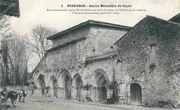 1 Cpa Et 1 Cpsm Dentelée N Et B  De  GRADIGNAN  ( 33 )   Ancien Monastere De Cayac Et L'Ancien Prieuré De Gayac - Gradignan