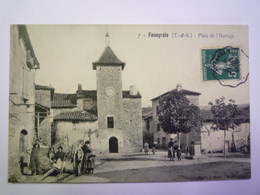 GP 2019 - 1471  FENAYROLS  (Tarn-et-Garonne)  :  Place De L'HORLOGE   1910   XXX - Other & Unclassified