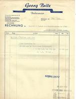 Lot De 3 Factures 1962 / ALLEMAGNE / BODERSWEIER / G. BRITZ / Import Export - 1950 - ...