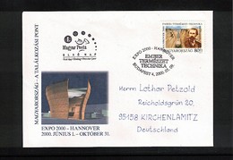 Hungary / Ungarn 2000 EXPO Hannover Interesting Cover FDC - 2000 – Hanovre (Allemagne)