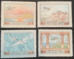 Luchtpost 1 - 4 - Unused Stamps
