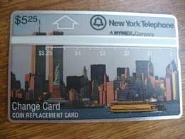 L & G Phonecard USA  - New York - [1] Tarjetas Holográficas (Landis & Gyr)