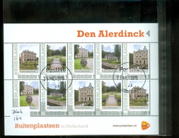 NEDERLAND 2012 * Persoonlijke Postzegels BUITENPLAATSEN * BLOK * DEN ALDERDINCK * POSTFRIS GESTEMPELD (164) - Personnalized Stamps