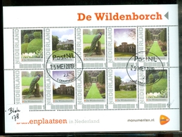 NEDERLAND 2012 * Persoonlijke Postzegels BUITENPLAATSEN * BLOK * DE WILDENBORCH * POSTFRIS GESTEMPELD (178) - Personnalized Stamps