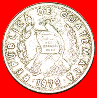 + MAYAN SCULPTURE (1976-2009): GUATEMALA ★ 10 CENTAVOS 1979! LOW START ★ NO RESERVE! - Guatemala