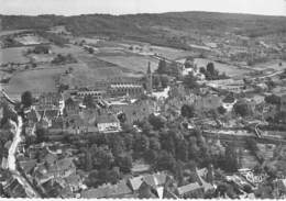 70 - GY  : Vue Aérienne Panoramique - CPSM Village (1.080 Habitants ) Dentelée Noir Blanc GF 1956 - Haute Saône - Autres & Non Classés
