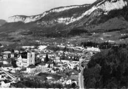 38 - SAINT LAURENT DU PONT : Vue Générale Aérienne - CPSM Dentelée Noir Blanc Grand Format 1965 - Isère - Saint-Laurent-du-Pont