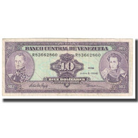 Billet, Venezuela, 10 Bolívares, 1995, 1995-06-05, KM:61d, TTB - Venezuela