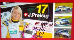 Jasmine Preisig - Autographes