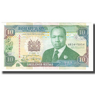Billet, Kenya, 10 Shillings, 1992, 1992-01-02, KM:24d, TTB+ - Kenia