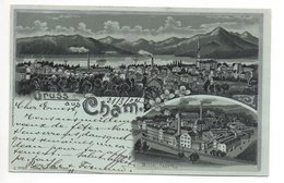 LITHO Gruss Aus CHAM Milch-Fabrik - Cham