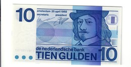 Olanda 10 Gulden 1968 Fds Unc Lotto 2553 - 10 Florín Holandés (gulden)