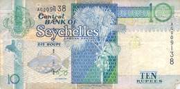 10 Rupie Seychelles VF/F (III) - Seychellen