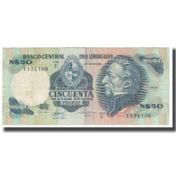Billet, Uruguay, 50 Nuevos Pesos, KM:61d, B+ - Uruguay