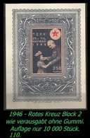 Türkei Rotes Kreuz -  Mi. Nr. Block 2 - Unused Stamps