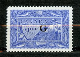 Canada, Yvert Service 27, Scott O27, SG O192, MNH - Sovraccarichi