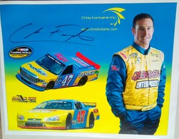 Chris Fontaine ( American Race Car Driver) - Authographs