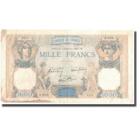 France, 1000 Francs, Cérès Et Mercure, 1939-11-02, TTB, Fayette:38.38, KM:90c - 1 000 F 1927-1940 ''Cérès Et Mercure''